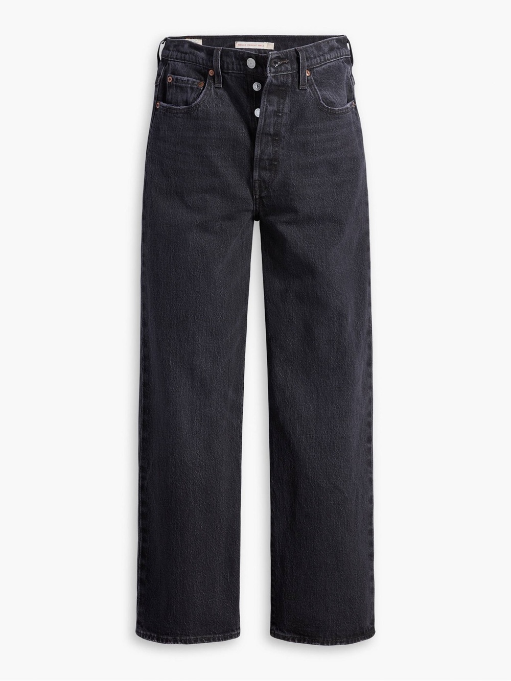 Levi’s ribcage straight joli thorax droit - size 27 black wash
